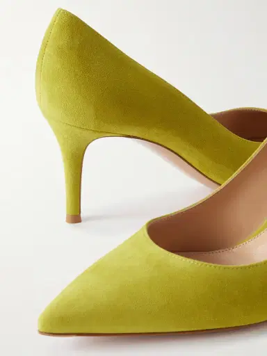 Gianvito Rossi Gianvito 70 Suede Pumps | Thumbnail 4 Gianvito Rossi Gianvito 70 Suede Pumps | Thumbnail 4