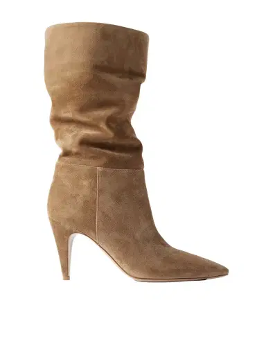Gianvito Rossi Elise 85 Suede Boots | Thumbnail 1 Gianvito Rossi Elise 85 Suede Boots | Thumbnail 1