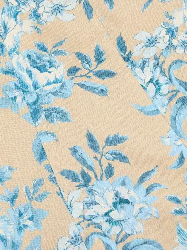 Cara Cara Women's Gimlet Floral Paneled Midi-Dress - Farfella Ginger Root | Thumbnail 7 Cara Cara Women's Gimlet Floral Paneled Midi-Dress - Farfella Ginger Root | Thumbnail 7