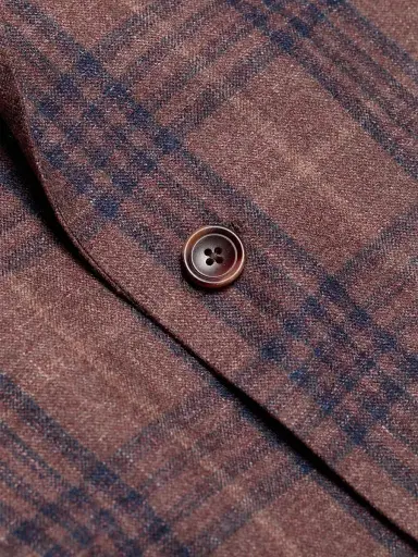 Saks Fifth Avenue Men's Plaid Wool-Blend Sport Coat - Pink - Size 48 | Thumbnail 7 Saks Fifth Avenue Men's Plaid Wool-Blend Sport Coat - Pink - Size 48 | Thumbnail 7