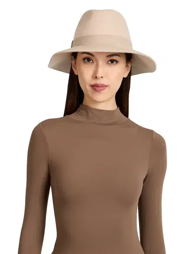 Eugenia Kim Women's Georgina Felt Fedora - Bone | Thumbnail 1 Eugenia Kim Women's Georgina Felt Fedora - Bone | Thumbnail 1