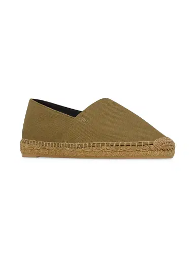 Saint Laurent Men's Espadrilles in Cotton Gabardine | Thumbnail 2 Saint Laurent Men's Espadrilles in Cotton Gabardine | Thumbnail 2