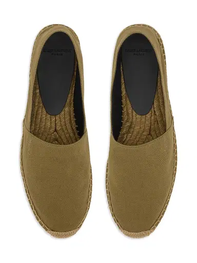 Saint Laurent Men's Espadrilles in Cotton Gabardine | Thumbnail 3 Saint Laurent Men's Espadrilles in Cotton Gabardine | Thumbnail 3