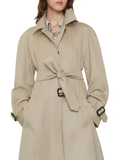 Burberry Women's Ellingham Gabardine Car Coat | Thumbnail 5 Burberry Women's Ellingham Gabardine Car Coat | Thumbnail 5