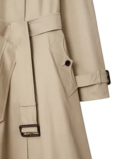 Burberry Women's Ellingham Gabardine Car Coat | Thumbnail 7 Burberry Women's Ellingham Gabardine Car Coat | Thumbnail 7