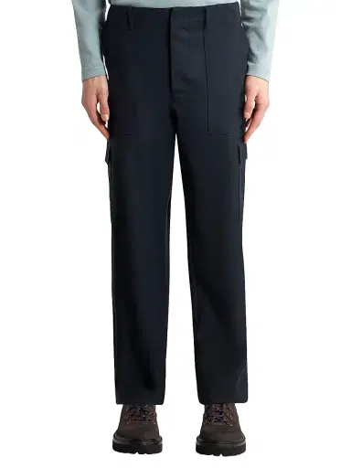 Etro Men's Cargo Wool Slim-Leg Trousers - Dark Blue | Thumbnail 3 Etro Men's Cargo Wool Slim-Leg Trousers - Dark Blue | Thumbnail 3