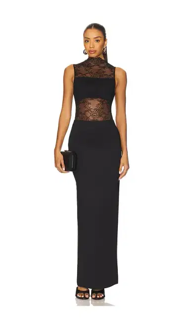 Alice + Olivia Alice + Olivia Nichol Maxi Dress With Bandeau | Thumbnail 1 Alice + Olivia Alice + Olivia Nichol Maxi Dress With Bandeau | Thumbnail 1