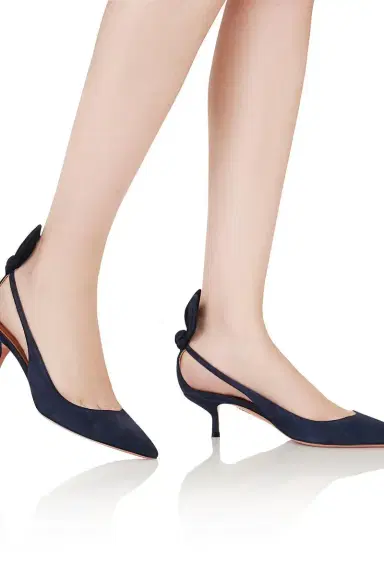 Aquazzura Bow Tie Pump 50 | Thumbnail 2 Aquazzura Bow Tie Pump 50 | Thumbnail 2