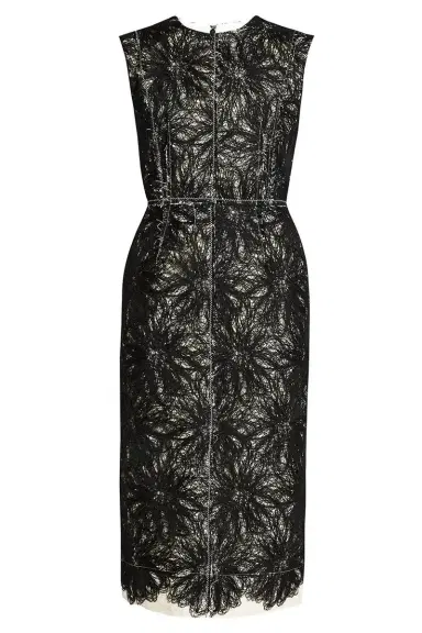 Erdem Sleeveless Thread Midi Dress | Thumbnail 1 Erdem Sleeveless Thread Midi Dress | Thumbnail 1