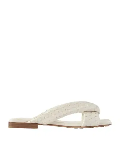 Bottega Veneta Riva Intrecciato Leather Sandals | Thumbnail 1 Bottega Veneta Riva Intrecciato Leather Sandals | Thumbnail 1