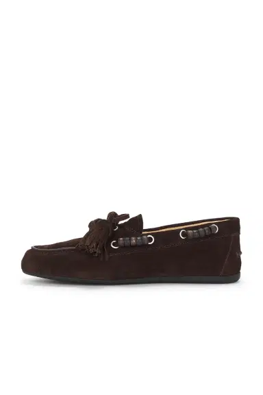 Miu Miu Suede Mocassin | Thumbnail 5 Miu Miu Suede Mocassin | Thumbnail 5