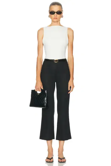 EAVES Iyla Crop Flare Pant | Thumbnail 7 EAVES Iyla Crop Flare Pant | Thumbnail 7