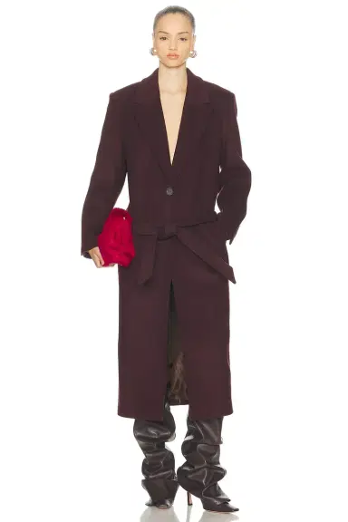 The Attico Long Coat | Thumbnail 3 The Attico Long Coat | Thumbnail 3
