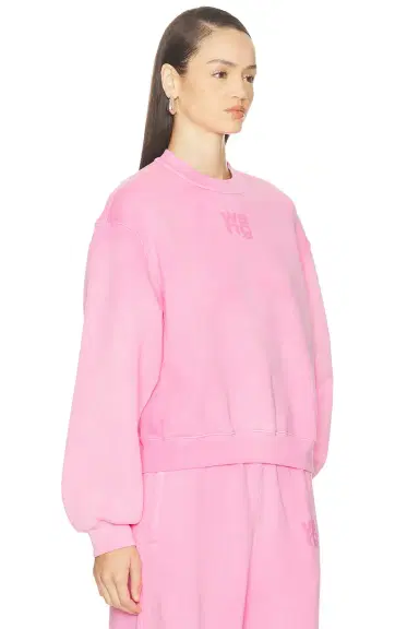 Alexander Wang Essential Terry Crew Sweatshirt | Thumbnail 2 Alexander Wang Essential Terry Crew Sweatshirt | Thumbnail 2