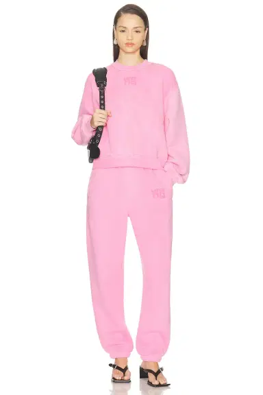 Alexander Wang Essential Terry Crew Sweatshirt | Thumbnail 4 Alexander Wang Essential Terry Crew Sweatshirt | Thumbnail 4