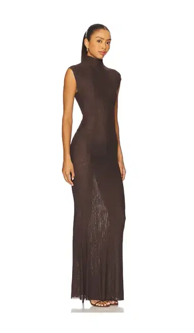 SEROYA Laissa Mesh Maxi Dress | Thumbnail 2 SEROYA Laissa Mesh Maxi Dress | Thumbnail 2