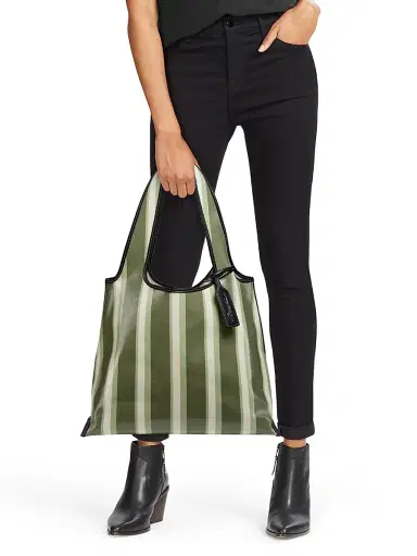 3.1 Phillip Lim Women's Dual Stripe Market Tote - Thyme Multi | Thumbnail 2 3.1 Phillip Lim Women's Dual Stripe Market Tote - Thyme Multi | Thumbnail 2