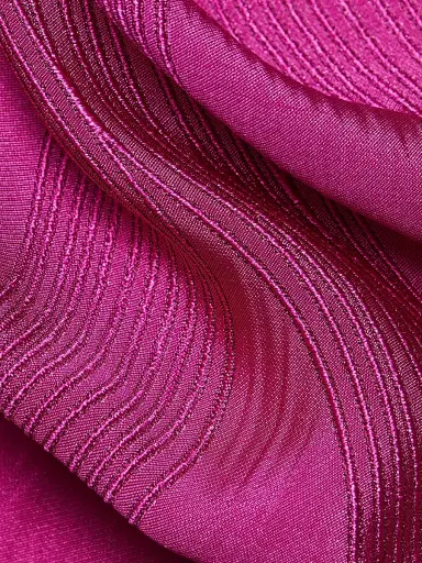 Talbot Runhof Women's Draped Sleeveless Gown - Fuchsia | Thumbnail 7 Talbot Runhof Women's Draped Sleeveless Gown - Fuchsia | Thumbnail 7
