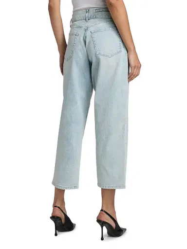 Proenza Schouler Women's Ellsworth Belted Crop Jean | Thumbnail 5 Proenza Schouler Women's Ellsworth Belted Crop Jean | Thumbnail 5