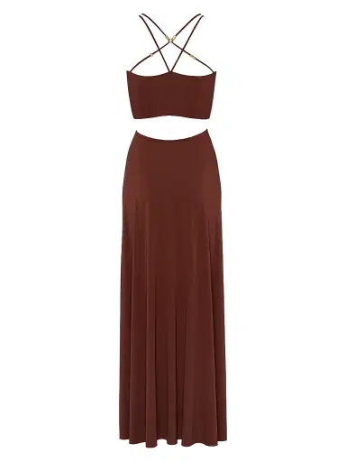 Eres Women's Saba Maxi Dress - Tortue - Size Large | Thumbnail 2 Eres Women's Saba Maxi Dress - Tortue - Size Large | Thumbnail 2