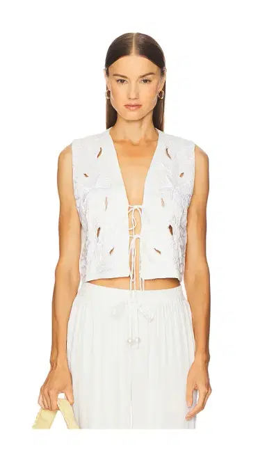 Leslie Amon Coral Reef Vest | Thumbnail 1 Leslie Amon Coral Reef Vest | Thumbnail 1
