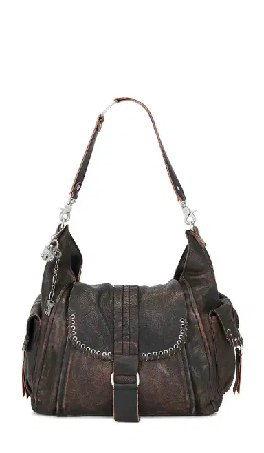 Free People x We The Free Leigh Distressed Hobo Bag | Thumbnail 2 Free People x We The Free Leigh Distressed Hobo Bag | Thumbnail 2