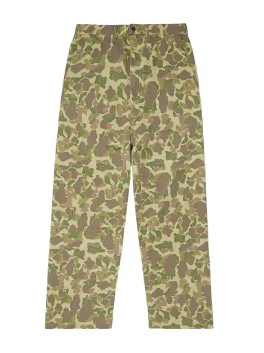 KAPITAL Wide-Leg Camouflage-Print Herringbone Cotton Trousers - Men | Thumbnail 1 KAPITAL Wide-Leg Camouflage-Print Herringbone Cotton Trousers - Men | Thumbnail 1