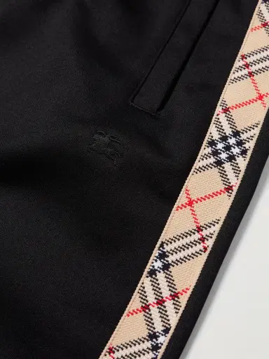 Burberry Straight-Leg Checked Jacquard-Knit Trimmed Tech-Jersey Shorts - Men | Thumbnail 6 Burberry Straight-Leg Checked Jacquard-Knit Trimmed Tech-Jersey Shorts - Men | Thumbnail 6