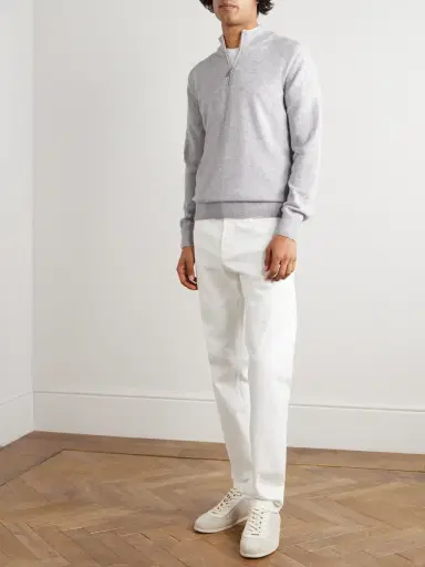 ELEVENTY Cashmere Half-Zip Sweater - Men | Thumbnail 2 ELEVENTY Cashmere Half-Zip Sweater - Men | Thumbnail 2