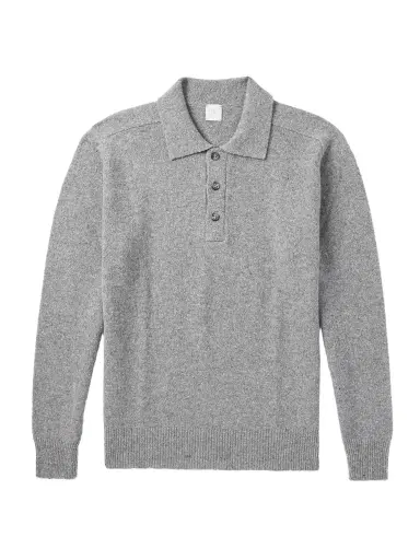 ELEVENTY Wool-Blend Polo Shirt - Men | Thumbnail 1 ELEVENTY Wool-Blend Polo Shirt - Men | Thumbnail 1