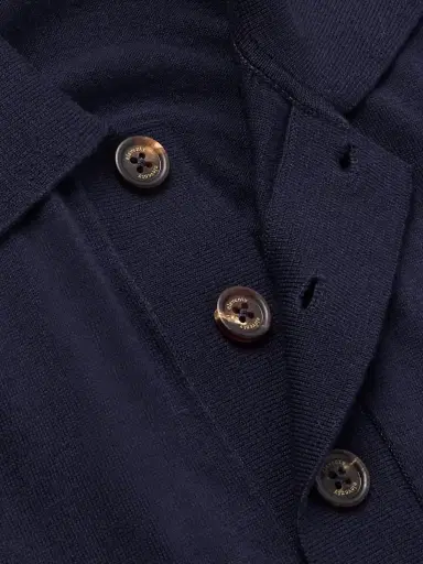 ELEVENTY Slim-Fit Cotton and Cashmere-Blend Polo Shirt - Men | Thumbnail 4 ELEVENTY Slim-Fit Cotton and Cashmere-Blend Polo Shirt - Men | Thumbnail 4