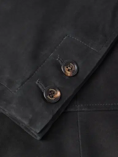 ELEVENTY Slim-Fit Nehru-Collar Padded Suede Down Jacket - Men | Thumbnail 6 ELEVENTY Slim-Fit Nehru-Collar Padded Suede Down Jacket - Men | Thumbnail 6
