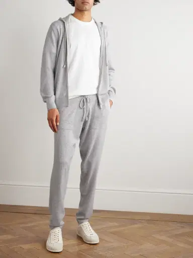 ELEVENTY Tapered Cashmere Sweatpants - Men | Thumbnail 2 ELEVENTY Tapered Cashmere Sweatpants - Men | Thumbnail 2