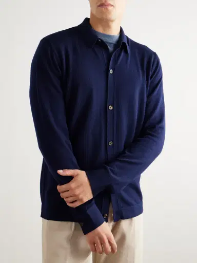 ELEVENTY Slim-Fit Wool Cardigan - Men | Thumbnail 3 ELEVENTY Slim-Fit Wool Cardigan - Men | Thumbnail 3