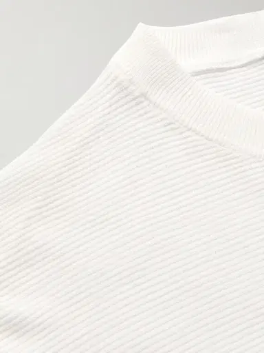 ELEVENTY Slim-Fit Ribbed Cotton T-Shirt - Men | Thumbnail 5 ELEVENTY Slim-Fit Ribbed Cotton T-Shirt - Men | Thumbnail 5