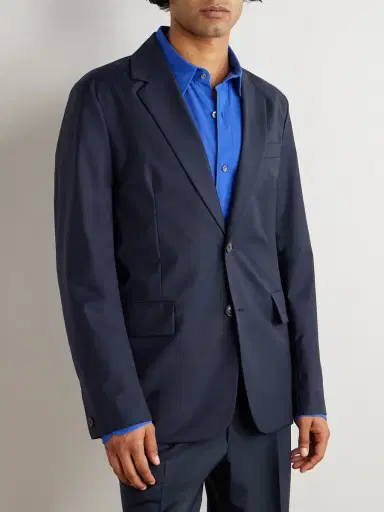 Paul Smith Green Storm System® Wool Blazer - Men | Thumbnail 3 Paul Smith Green Storm System® Wool Blazer - Men | Thumbnail 3