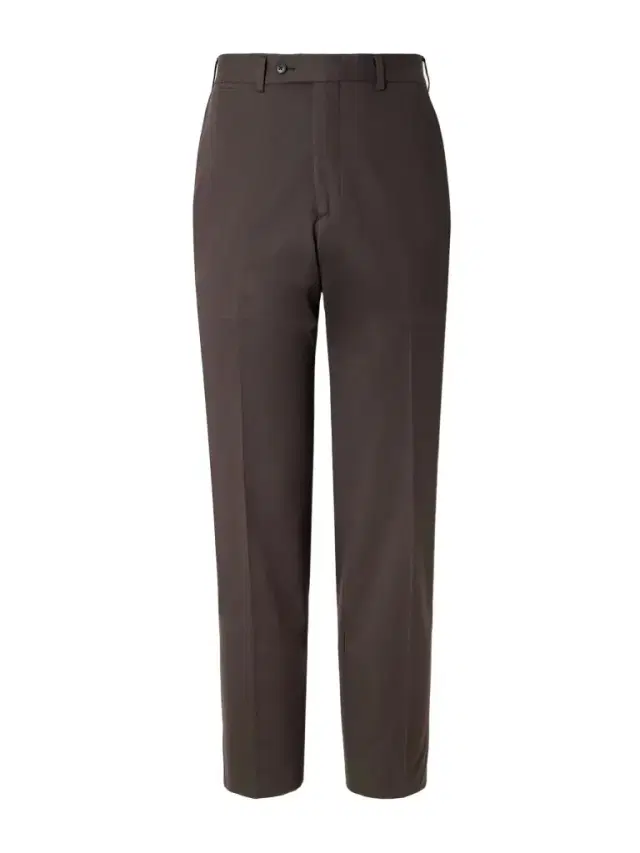 Straight-Leg Cotton-Blend Trousers - Men Straight-Leg Cotton-Blend Trousers - Men
