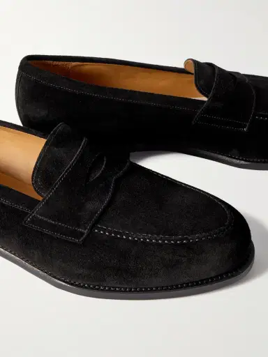 MORJAS Suede Penny Loafers - Men | Thumbnail 5 MORJAS Suede Penny Loafers - Men | Thumbnail 5