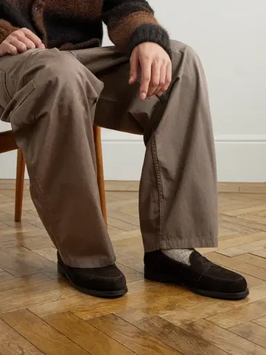 MORJAS The Ivy Suede Penny Loafers - Men | Thumbnail 2 MORJAS The Ivy Suede Penny Loafers - Men | Thumbnail 2