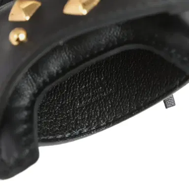 HERMÈS Hermes Rodeo Rock Bag Charm PM Black Milo Lambskin Gold Hardware | Thumbnail 3 HERMÈS Hermes Rodeo Rock Bag Charm PM Black Milo Lambskin Gold Hardware | Thumbnail 3