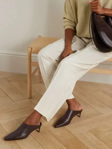 Staud Wally Leather Mules | Thumbnail 2 Staud Wally Leather Mules | Thumbnail 2