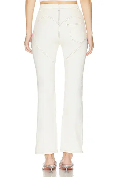 AREA Crystal Grommet Straight Leg Jean | Thumbnail 6 AREA Crystal Grommet Straight Leg Jean | Thumbnail 6