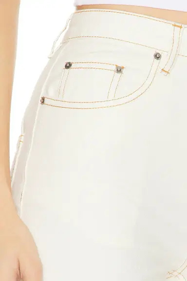 AREA Crystal Grommet Straight Leg Jean | Thumbnail 8 AREA Crystal Grommet Straight Leg Jean | Thumbnail 8