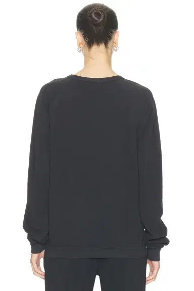 ÉTERNE Oversized Lightweight French Terry Raglan Sweatshirt | Thumbnail 3 ÉTERNE Oversized Lightweight French Terry Raglan Sweatshirt | Thumbnail 3