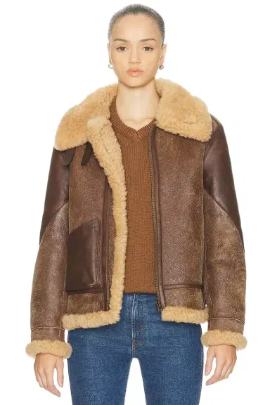 Ralph Lauren Collection Reymond Shearling Coat | Thumbnail 1 Ralph Lauren Collection Reymond Shearling Coat | Thumbnail 1