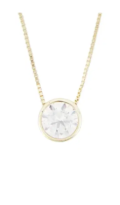Shashi Bezel Necklace | Thumbnail 2 Shashi Bezel Necklace | Thumbnail 2