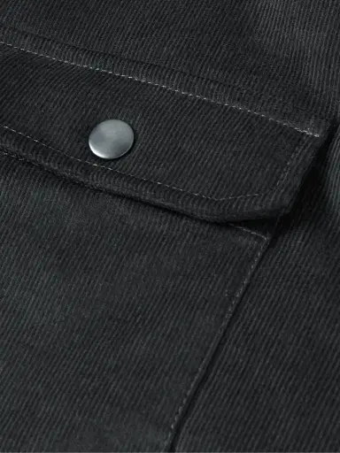 James Perse Fleece-Lined Cotton-Blend Corduroy Jacket - Men | Thumbnail 4 James Perse Fleece-Lined Cotton-Blend Corduroy Jacket - Men | Thumbnail 4