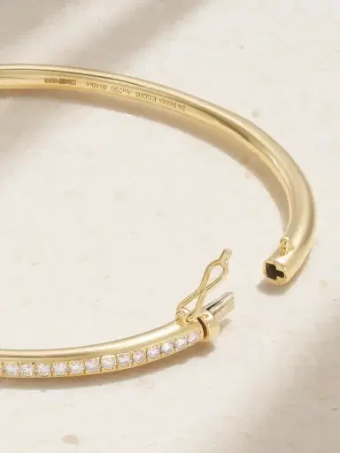 De Beers London Db Classic 18-karat Gold Diamond Bangle | Thumbnail 3 De Beers London Db Classic 18-karat Gold Diamond Bangle | Thumbnail 3