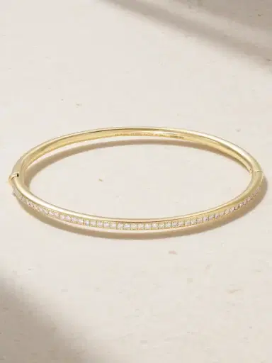 De Beers London Db Classic 18-karat Gold Diamond Bangle | Thumbnail 1 De Beers London Db Classic 18-karat Gold Diamond Bangle | Thumbnail 1