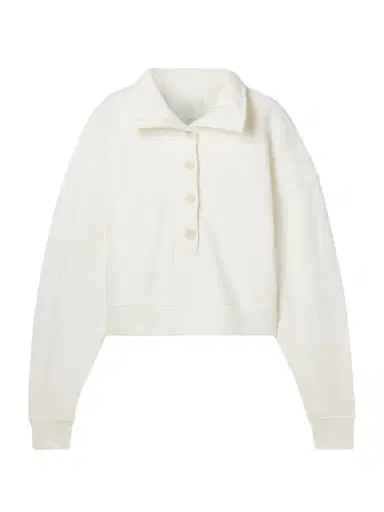 Citizens of Humanity Mirelle Cropped Cotton-jersey Sweatshirt | Thumbnail 1 Citizens of Humanity Mirelle Cropped Cotton-jersey Sweatshirt | Thumbnail 1